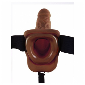 9 Pulgadas Hollow Strap-On with Balls 