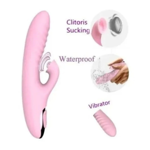 Ana 3 Doble Estimulador con Succionador de Clítoris