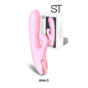 Ana 3 Doble Estimulador con Succionador de Clítoris