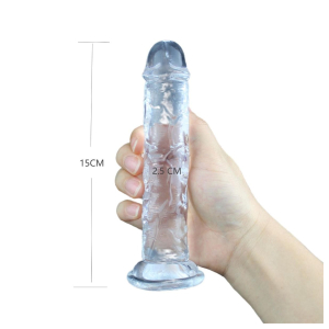 ANAL TRANSPARENTE CON VENTOSA - CRISTAL 1-1