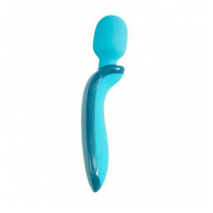 Climax® Elite, EOS Rechargeable 9x Silicone Wand, Blue