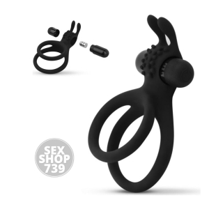 COCK RING STAY HARD - CON VIBRACION A PILAS-0
