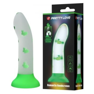 DILDO DE SILICONA LUMINOSO-0