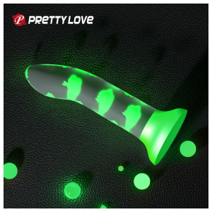 DILDO DE SILICONA LUMINOSO-1