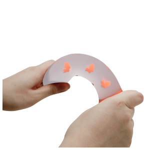 DILDO LUMINOSO Naranja-1