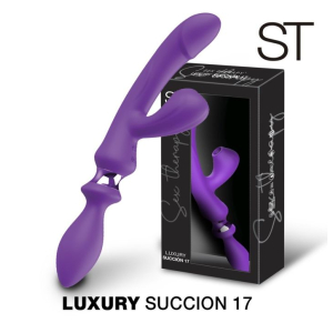 Doble estimulador LUXURY SUCCION 17-0