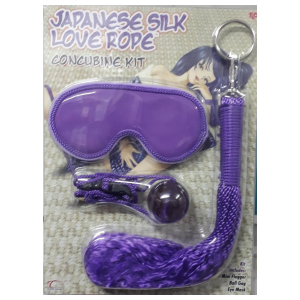 JAPANESE SILK LOVE ROPE - KIT LILA