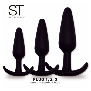 Kit plug silicone Black