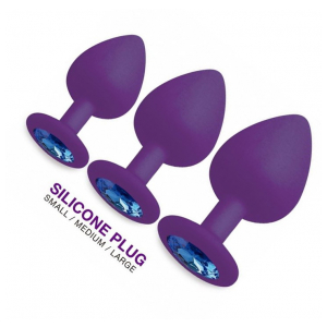 KIT SILICONE PLUG LILA