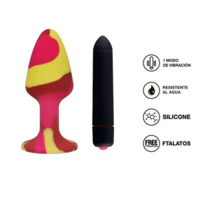 KIT VIBRO + ANAL PLUG LARGE-0