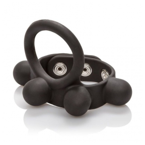 Large Weighted C-Ring Ball Stretcher in Black-1