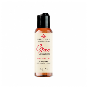 Lubricante Siliconado Goce - efecto calor 75ml