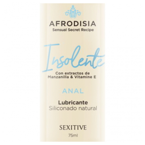 Lubricante Siliconado Insolente Anal 75ml