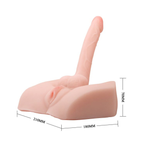 MODULO REALISTICO CON PENE Y VAGINA