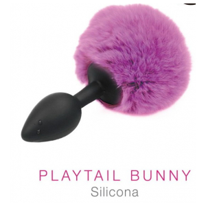 PLAY TAIL BUNNY - COLA DE CONEJO ROSA-0