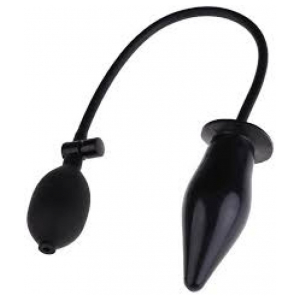 PLUG ANAL INFLABLE C/VALVULA NEGRO
