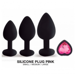 Plug De Silicona Joya Pink