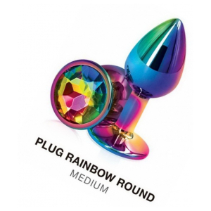 Plug Rainbow Round M