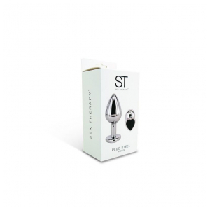 Plug Steel Negro Medium