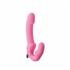 Strap On Gun con Vibro Medium Rosa