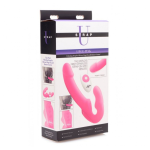 Strap-on Rosa con Control Remoto