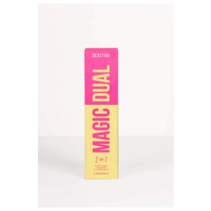 Magic Dual Aceite y Lubricante Aroma Caramelo-0