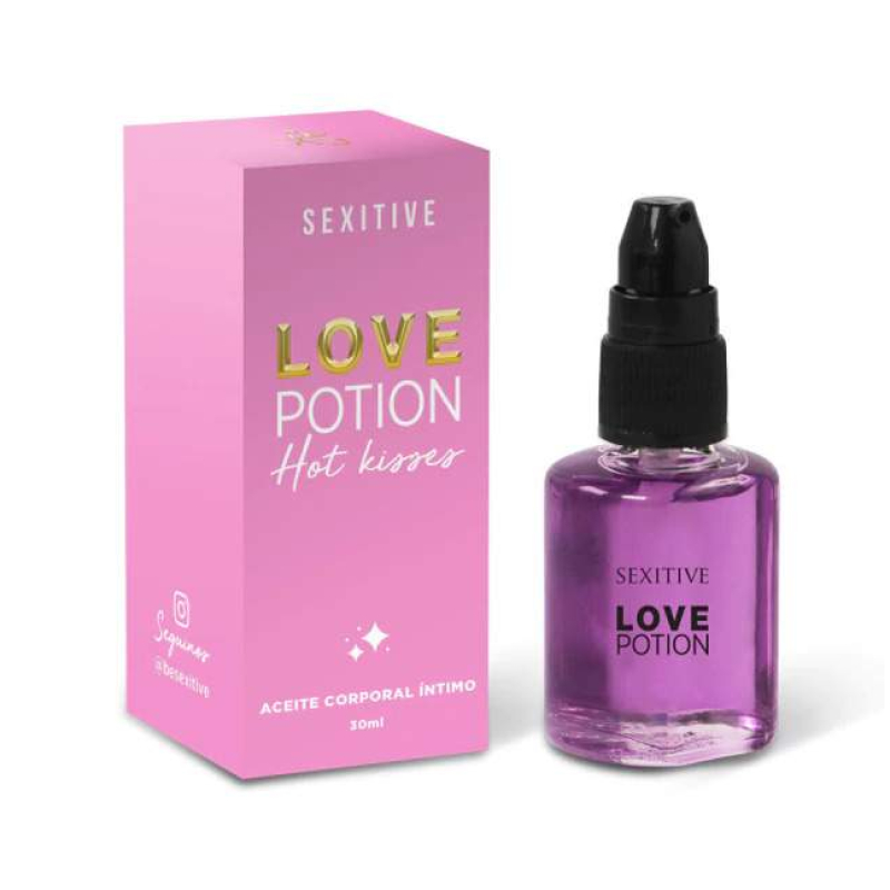 Aceite Comestible Love Potion Algodón de azúcar – 30 ml