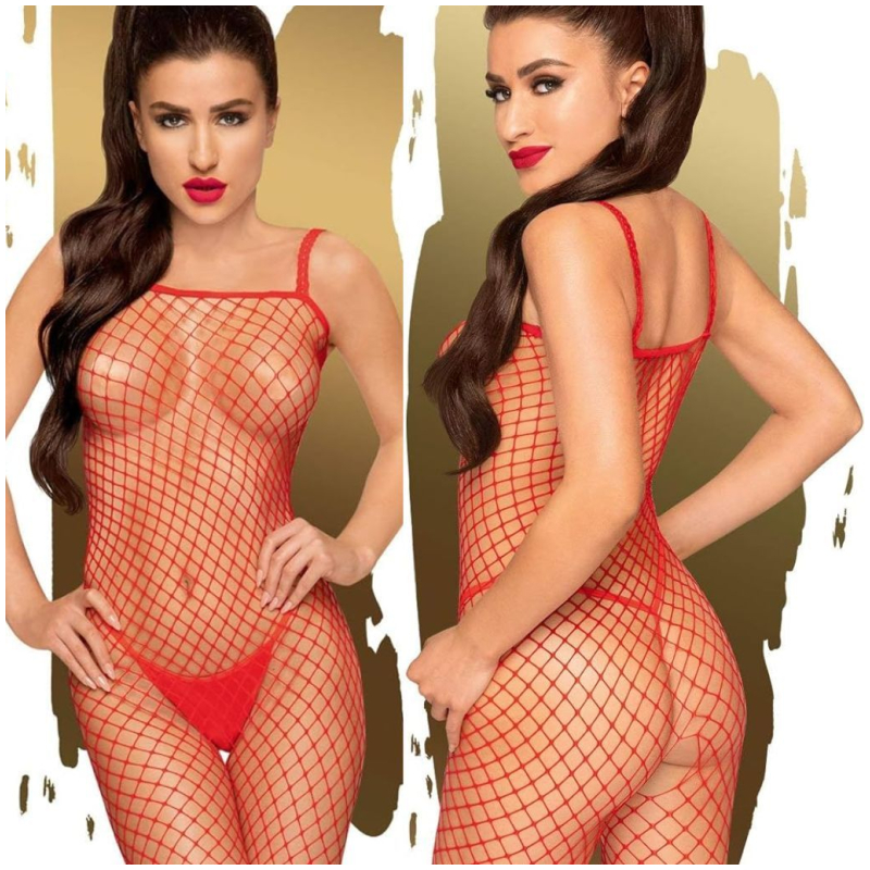 BODY SEARCH - DE RED ABIERTO ENTREPIERNA - TALLE XL