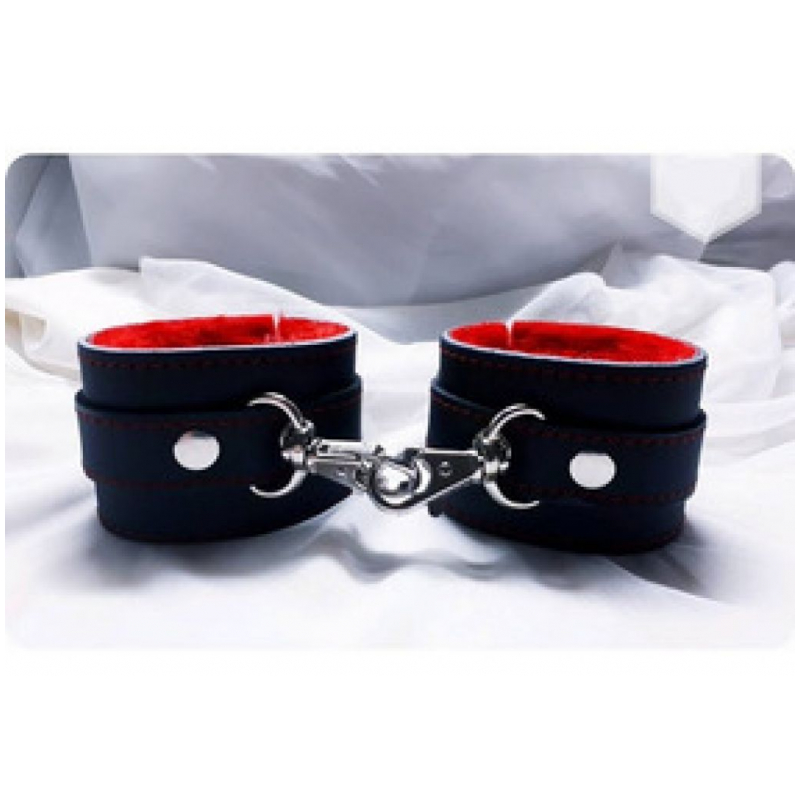 Esposas Cuero con Mosqueton