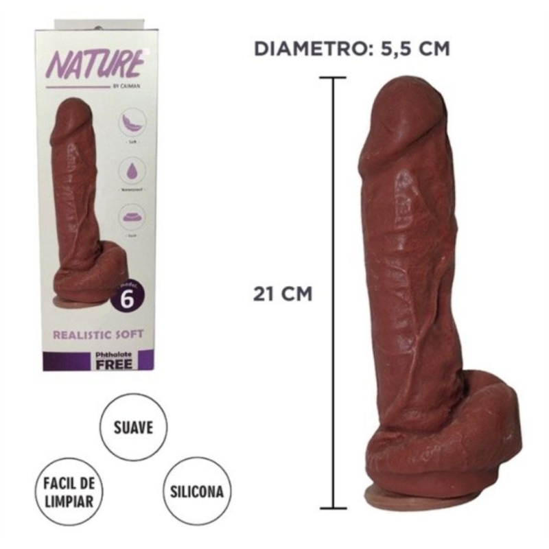 NATURE 6 MULATO - REALISTIC SOFT