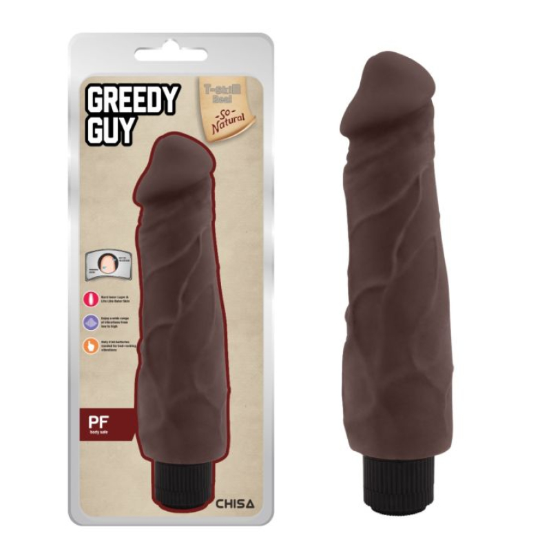 VIBRO REALISTICO MULATO - GREEDY GUY