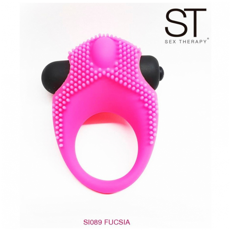 Anillo con vibro fucsia Ring 1