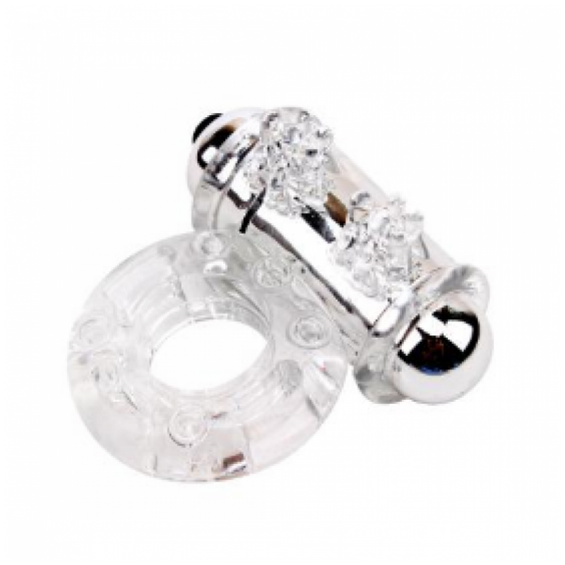 Anillo Vibrador Transparente