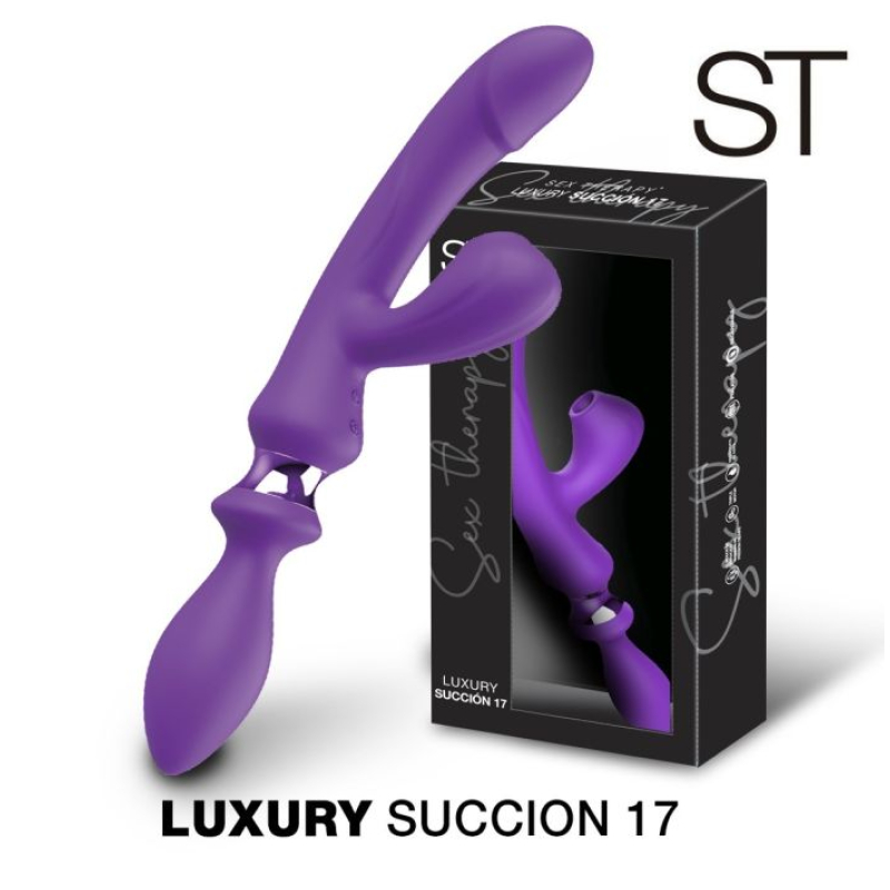 Doble estimulador LUXURY SUCCION 17