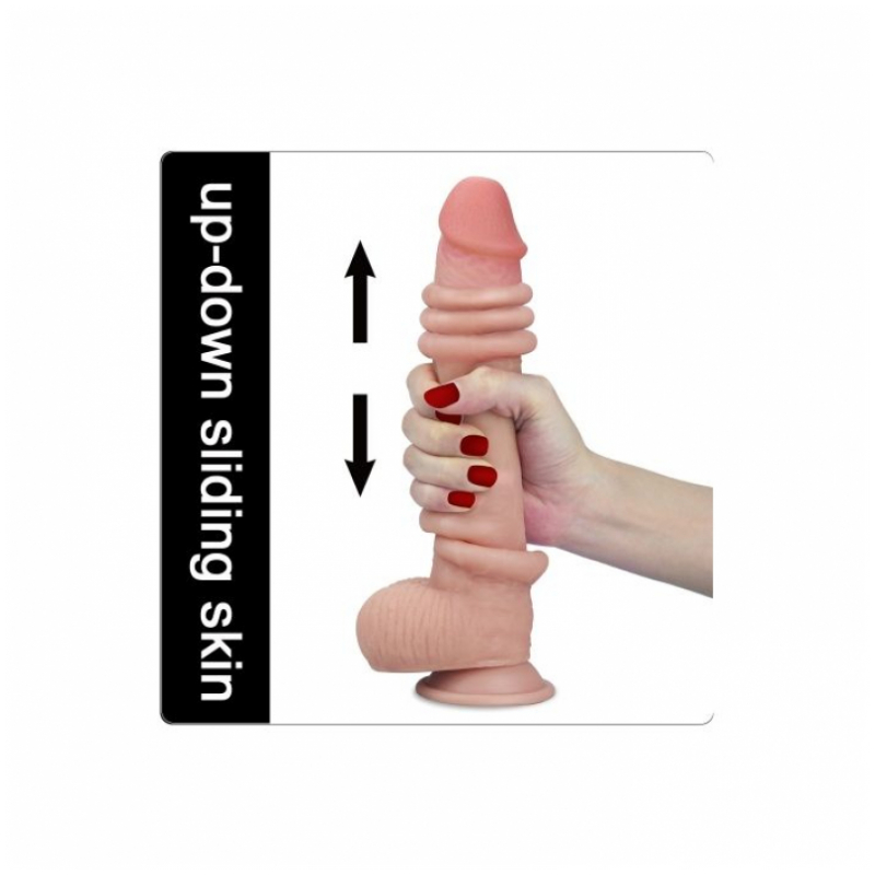 Dual layer dong. DIldo pellizcable