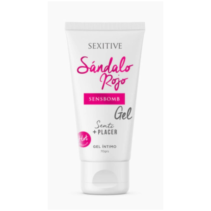 Gel Intimo Sens Bomb Sandalo Rojo - 70 gr