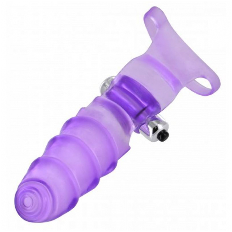 Guante punto G vibrador Double Finger Banger