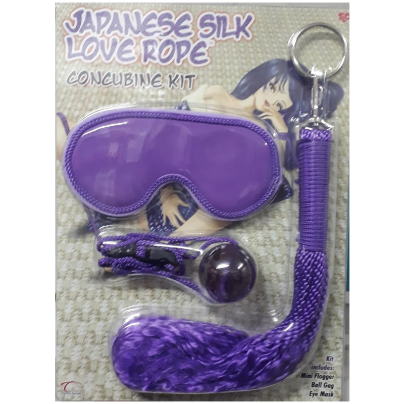 JAPANESE SILK LOVE ROPE - KIT LILA