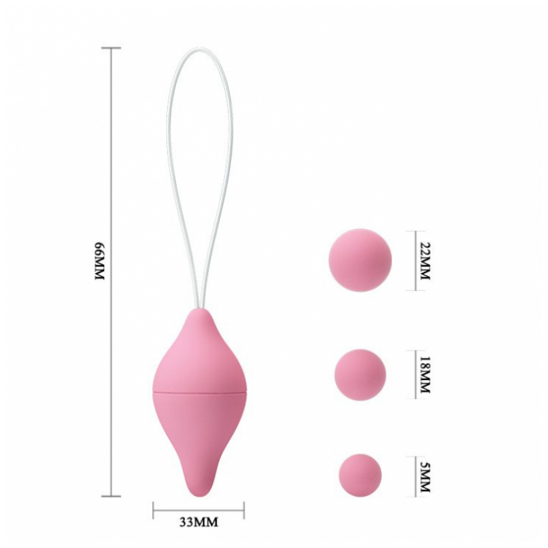 Kegels balls woman