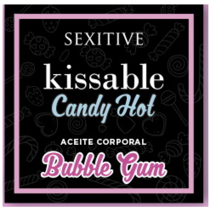 Kissable Candy Hot 60ml - Bubble Gum