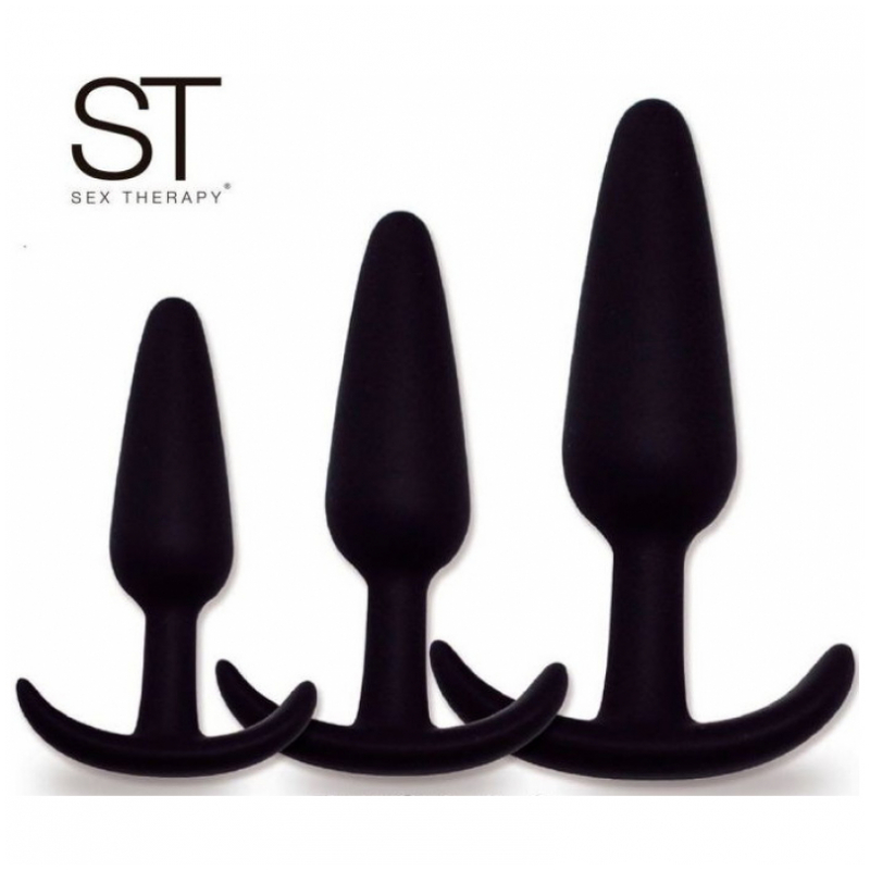 Kit plug silicone Black