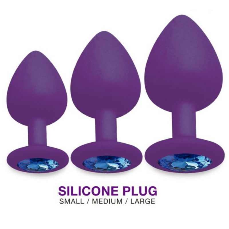 KIT SILICONE PLUG LILA