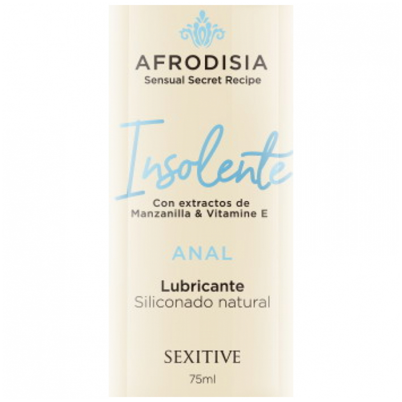 Lubricante Siliconado Insolente Anal 75ml