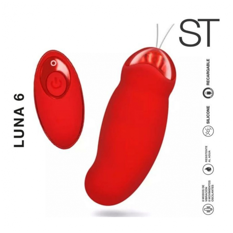 LUNA 6 Vibrador a control