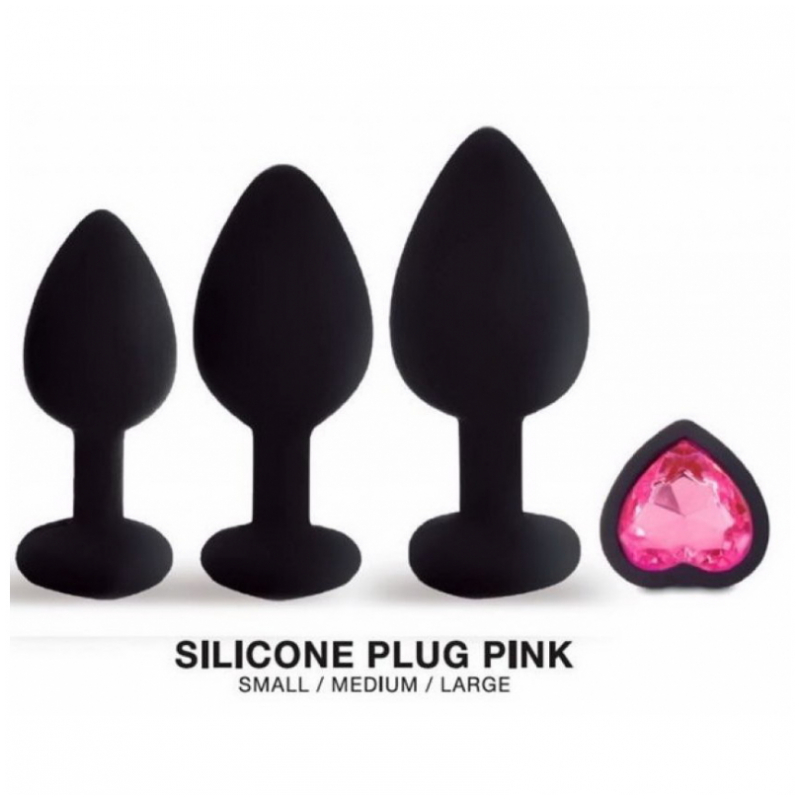 Plug De Silicona Joya Pink