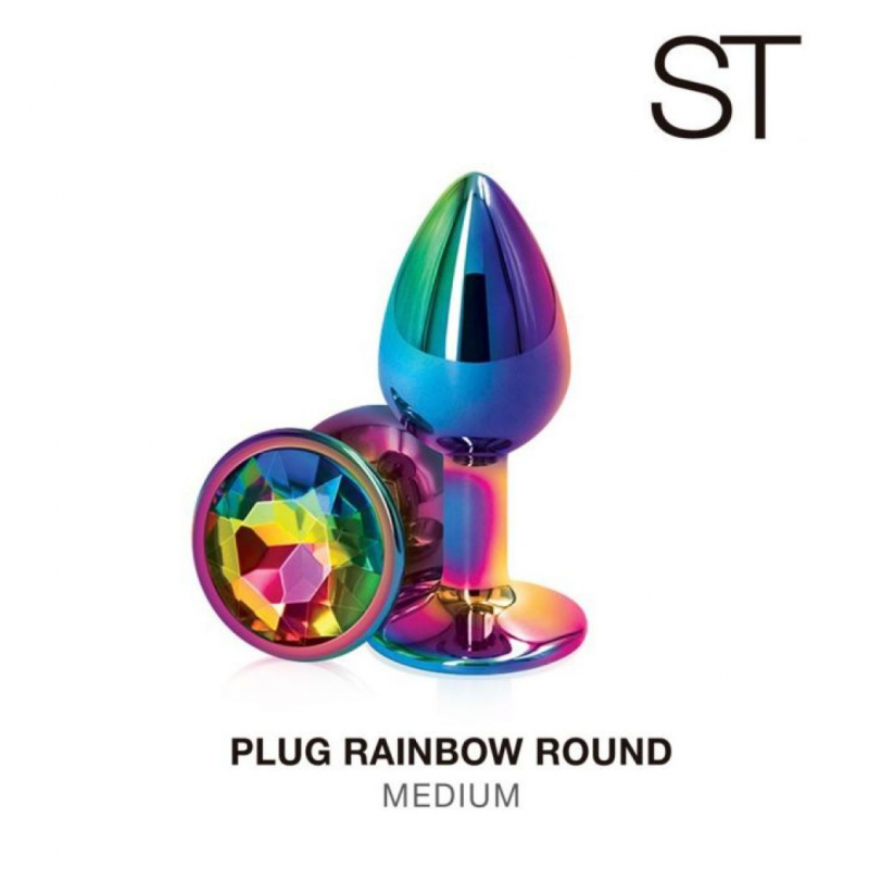 Plug Rainbow Round M