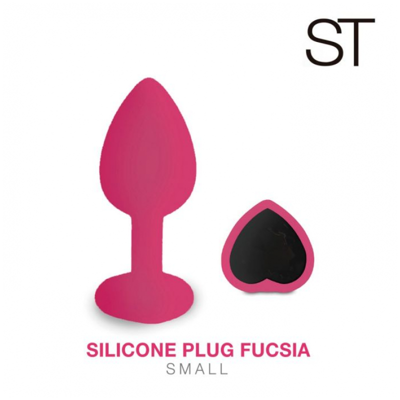 Plug Siliconado Fucsia Small