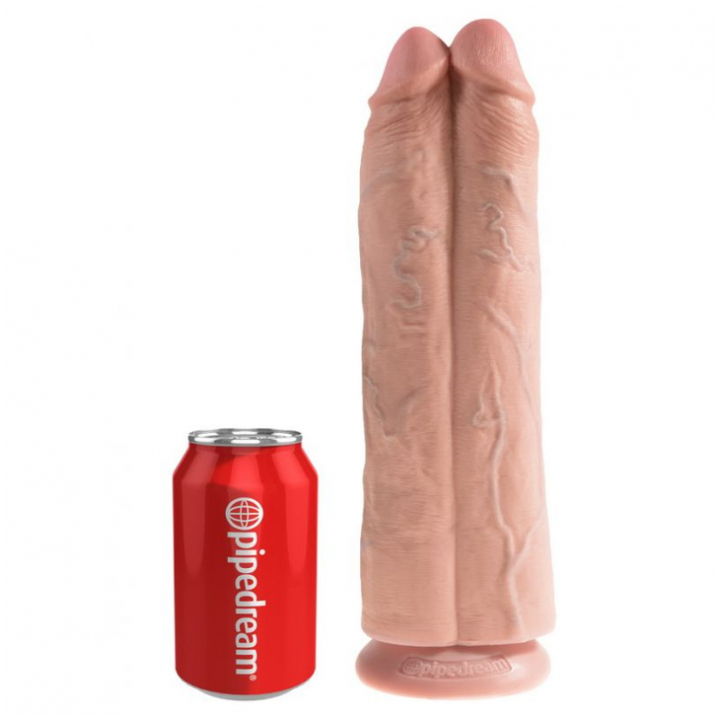 Rey Cock 11" Dos gallos Un agujero