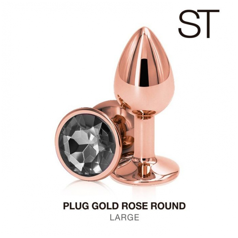 Rose Gold Plug Large