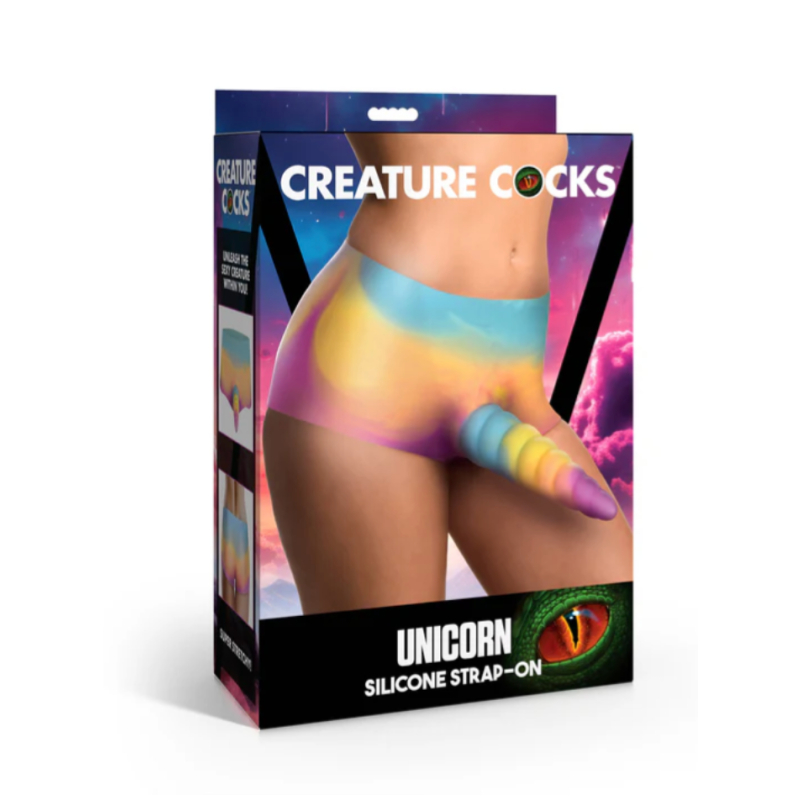 STRAP ON UNICORNIO DE SILICONA